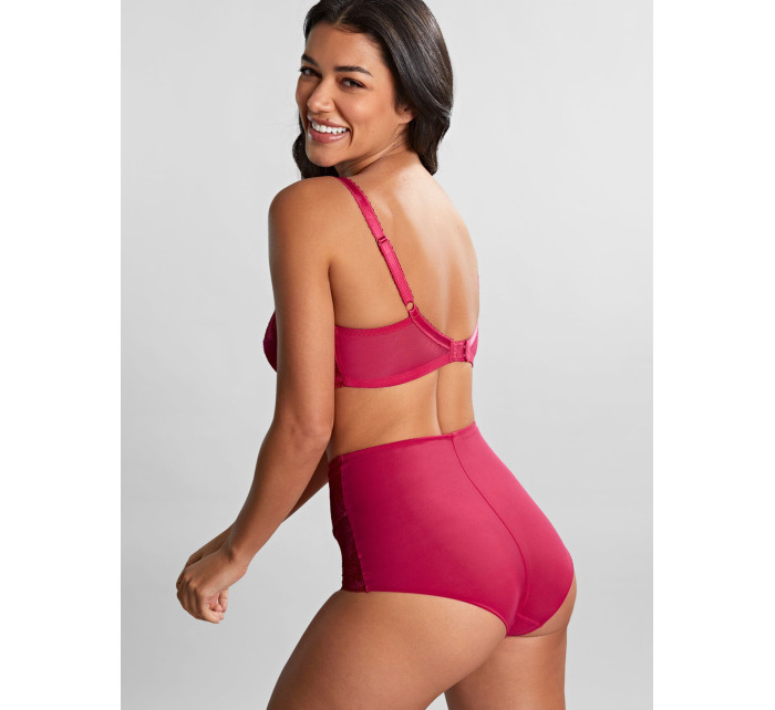 Panache Clara High Waist Brief orchid/red 7254