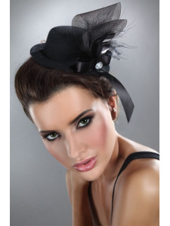 LivCo Corsetti Fashion Mini Top Hat Model 4 Black