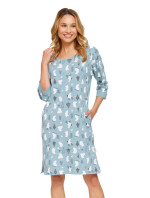 Noční košile Ice blue s model 19151580 vánoční - DN Nightwear