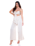 Sexy Sommer Set Wide Leg Pants+3in1 Bandeau Top