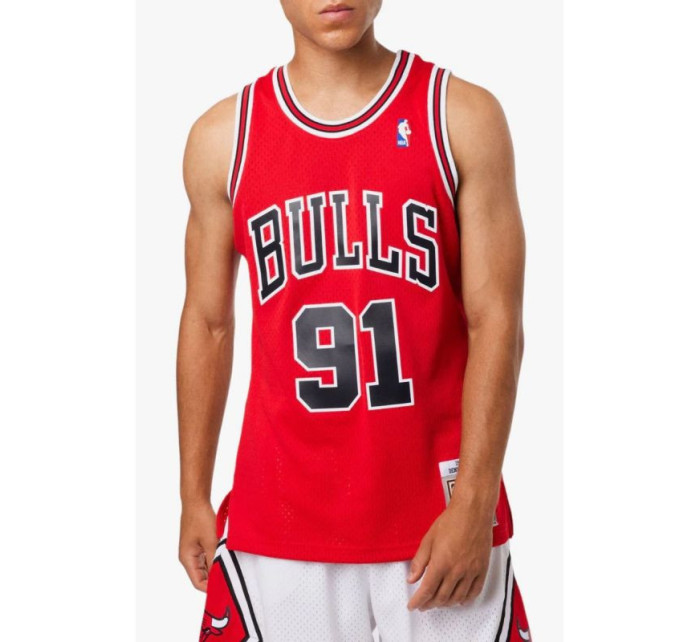 Mitchell & Ness Chicago Bulls NBA Dennis Rodman M Pánské tričko SMJYGS18154-CBUSCAR97DRD