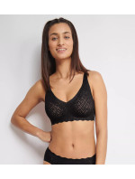 Dámská podprsenka ZERO Feel Bliss Soft bra - BLACK - černá 0004 - SLOGGI