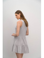 Pohodlné jednobarevné dámské šaty model 17162559 - Vamp