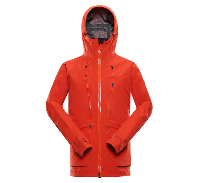 Pánská bunda s membránou ptx ALPINE PRO CORT orange.com