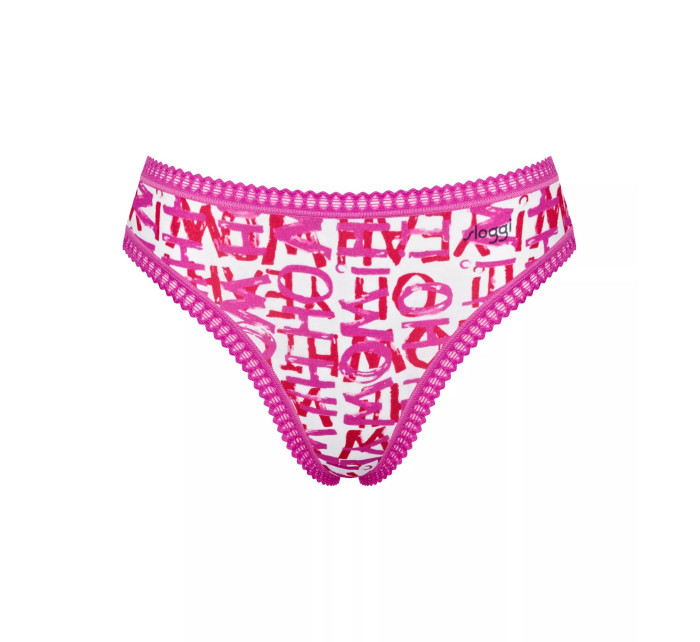 sloggi GO Crush High leg C3P - PINK - SLOGGI PINK - SLOGGI