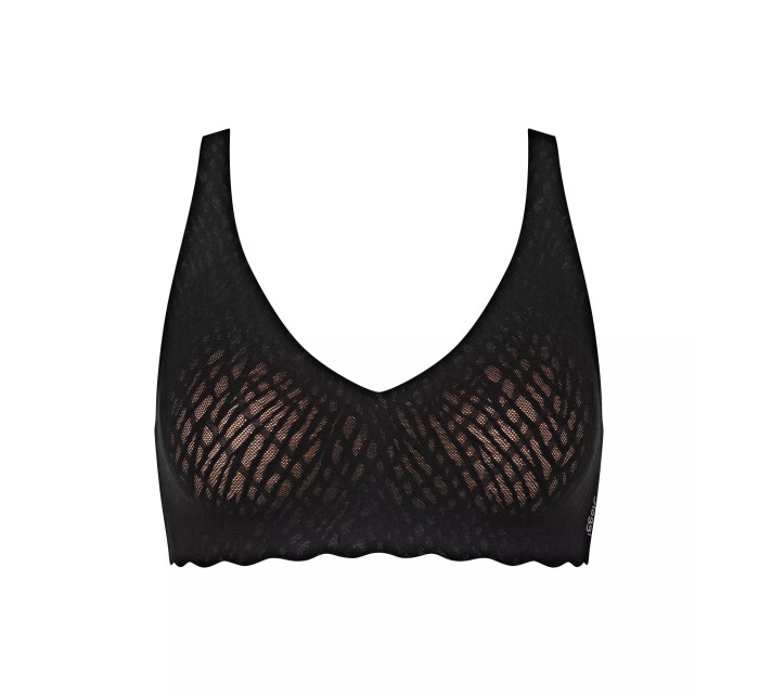 Dámská podprsenka ZERO Feel Bliss Soft bra - BLACK - černá 0004 - SLOGGI