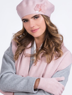 Beret model 17937388 Růžová - Kamea