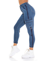 Trendy Highwaist Cargolook Jeans