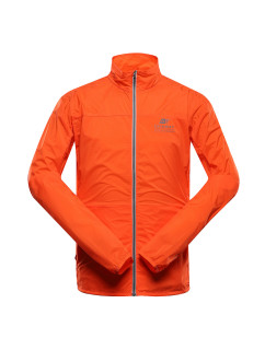 Pánská ultralehká bunda s impregnací ALPINE PRO SPIN spicy orange