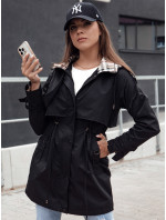 Dámská parka bunda FASHLOVE černá Dstreet TY4392