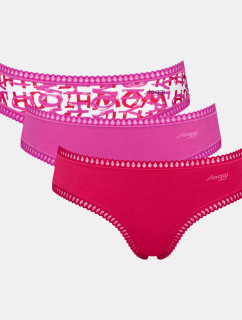 sloggi GO Crush Hipster C3P - PINK - SLOGGI PINK - SLOGGI