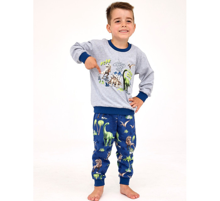 Chlapecké pyžamo CornetteKids Boy 593/163 Dinosaur dł/r 86-128