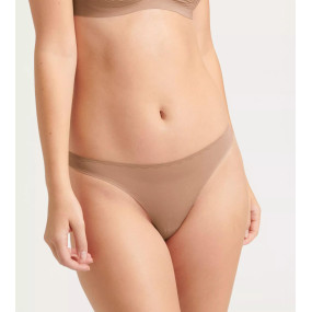 Dámské tanga BODY ADAPT Twist Brazil - NOSTALGIC BROWN - hnědá 00CM - SLOGGI