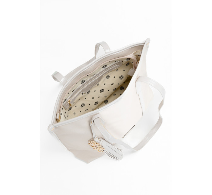 Monnari Bags Dámská kabelka s přívěskem na šperky béžová