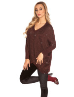 Trendy KouCla model 19588092 Oversize Glitter jumper - Style fashion