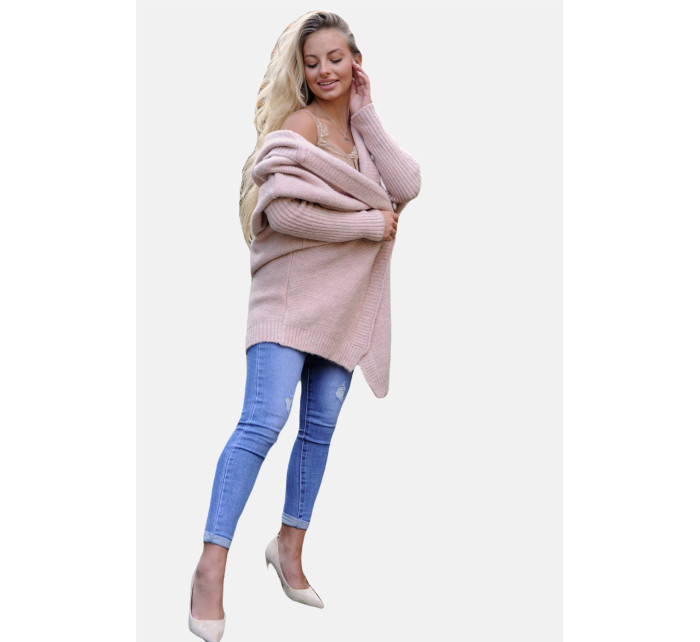 Cardigan model 20754478 Dirty Pink - Merribel