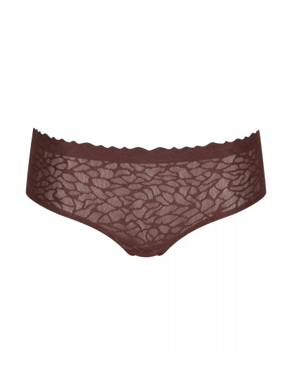 Bokové kalhotky Zero Feel Lace 2.0 Hipster - EBONY BROWN - hnědá 6231 - SLOGGI