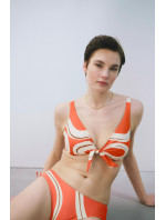 Dámská plavková podprsenka Summer Allure W - ORANGE - bílooranžová M017 - TRIUMPH