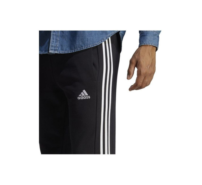 Kalhoty Essentials French Terry Tapered Cuff 3Stripes M model 19364900 - ADIDAS