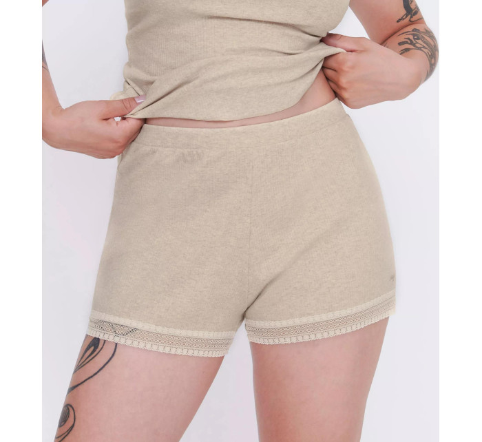 sloggi GO Ribbed Short - GRAY - SLOGGI GRAY - SLOGGI