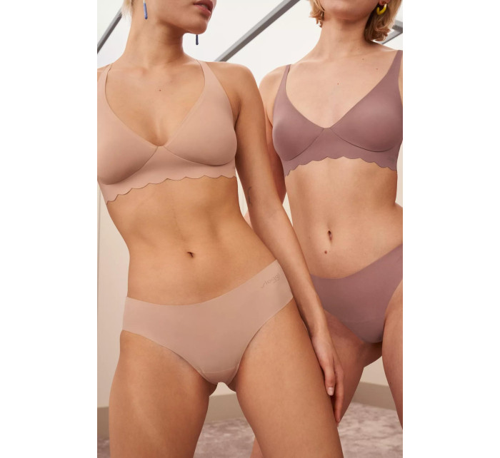 Dámská podprsenka ZERO Microfibre 2.0 Soft bra  hnědá  model 18423672 - Sloggi