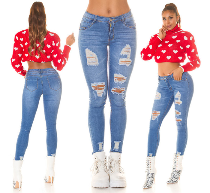 Sexy Highwaist Skinny Jeans in model 19636146 - Style fashion