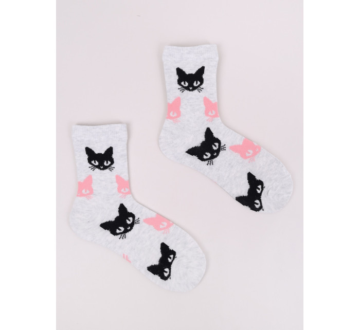 Socks Cats 3Pack Multicolour model 20675454 - Yoclub