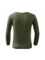 Fit-T LS triko dětské khaki