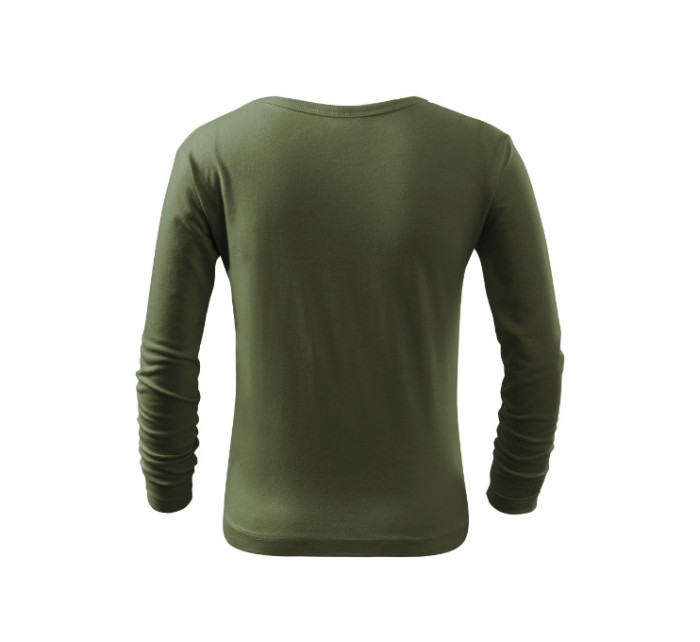 Fit-T LS triko dětské khaki