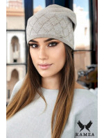 Hat model 20668822 Dark Beige - Kamea