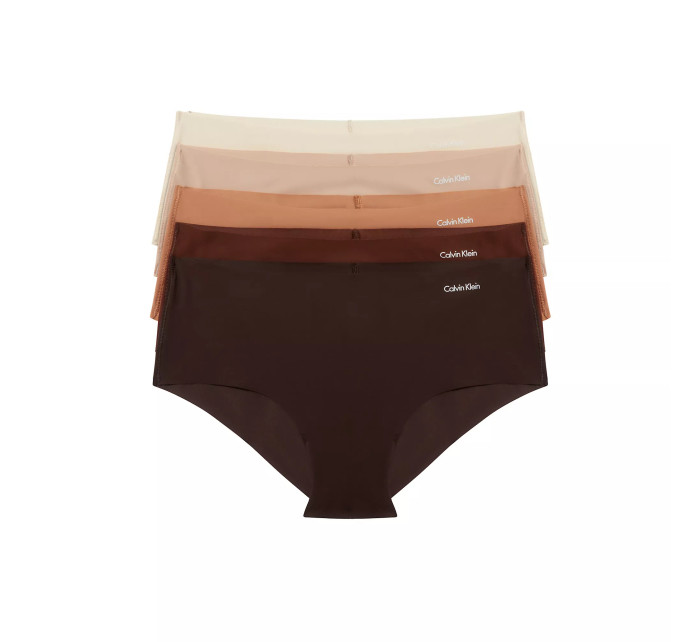 Dámské spodní prádlo HIPSTER 5PK 000QD3557EFDW - Calvin Klein