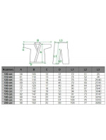 Kimono Masters judo 450 gsm - 160 cm 06036-160