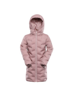 Dětský hi-therm kabát s impregnací ALPINE PRO AWEDO pale mauve