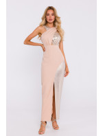 Made Of Emotion Dress M835 Beige