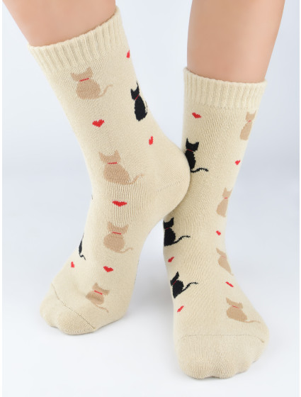 Socks model 20767131 Beige - Noviti