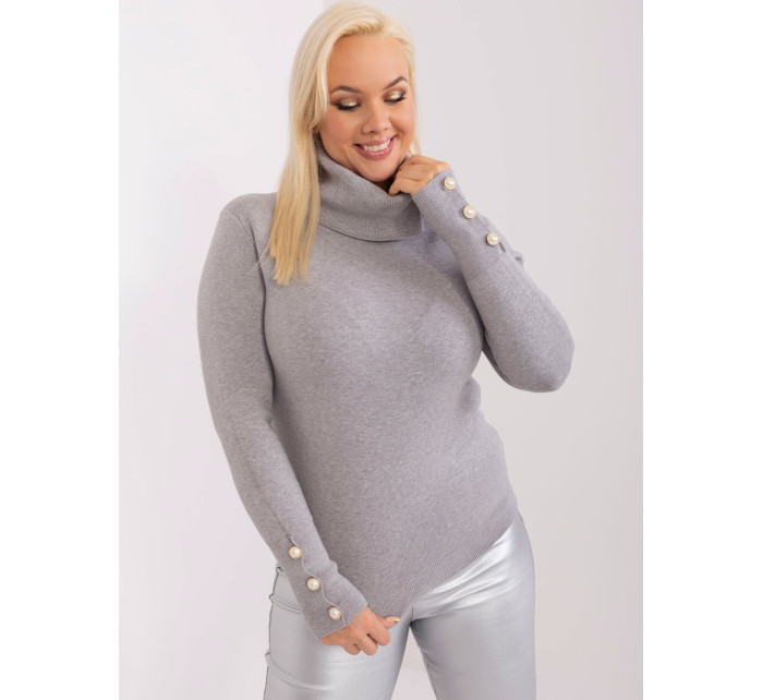 Sweter PM SW PM781.13 szary