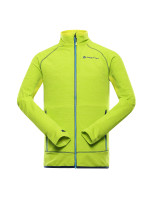 Pánská rychleschnoucí mikina ALPINE PRO ONNEC lime green