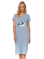 noční košilka modrá model 19649287 - DN Nightwear