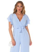 Sexy Summer Overall model 19631726 leg with belt to tie - Style fashion