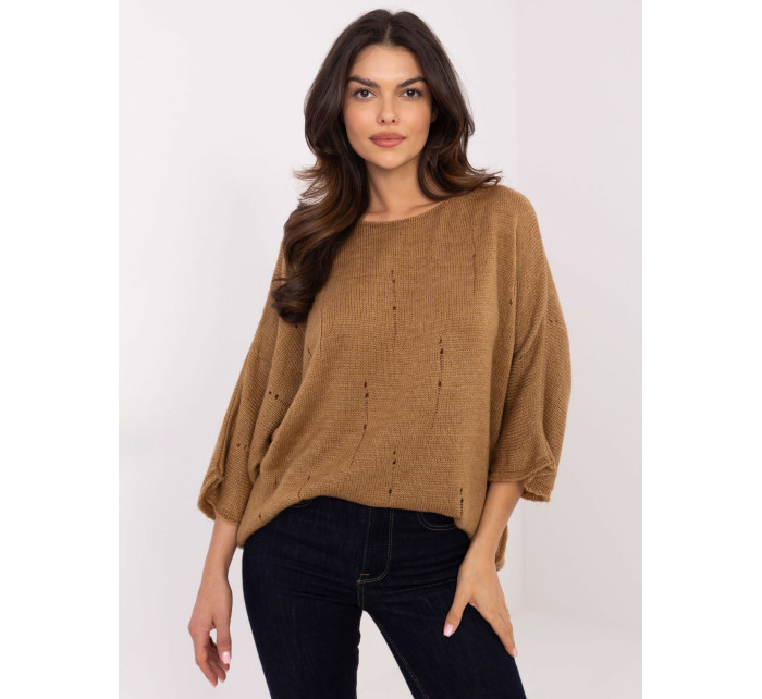 Jumper DHJ SW 9314.04P camel