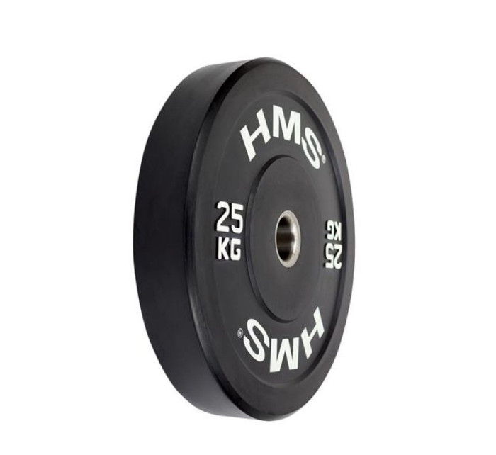 Olympijská deska HMS BLACK BUMPER 25 kg BBR25