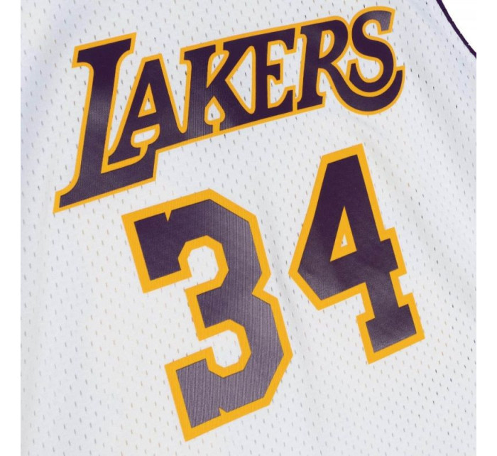 Mitchell & Ness Los Angeles Lakers NBA Shaquille O'Neal M Pánské tričko SMJY4442-LAL02SONWHIT