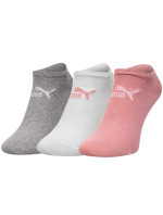 Puma 3Pack Ponožky 887497 Růžová/šedá/bílá