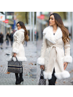 Zimní kabát z umělé kožešiny 6805 Musthave - InStylefashion