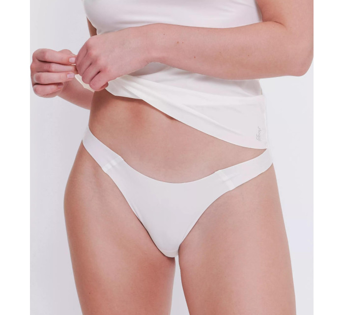 Dámská tanga ZERO Feel 2.0 Tiny tanga - WHITE - bílé 00GZ - SLOGGI