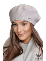 Beret model 19003265 Tmavě béžová - Kamea