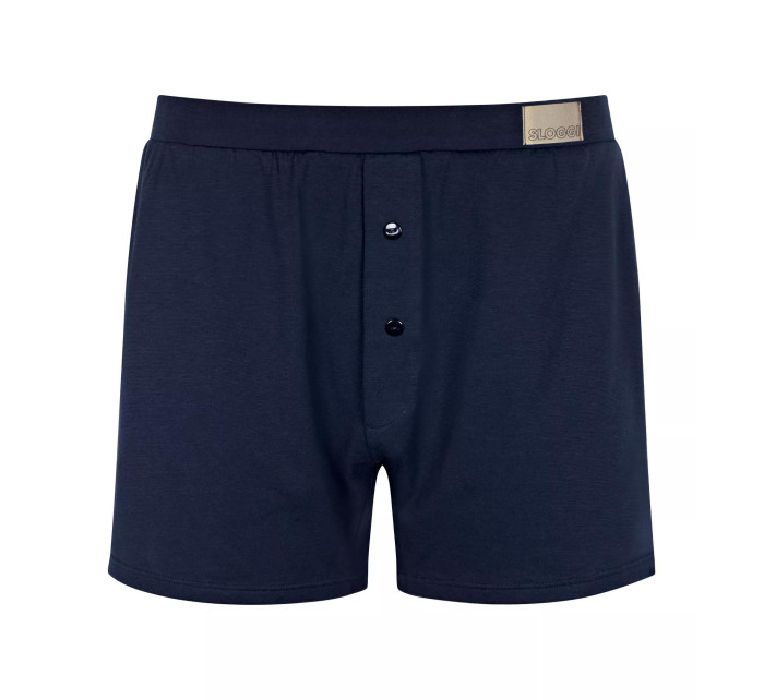 Pánské boxerky GO Natural Boxer Short - BLUE - tm. modré 6013 - SLOGGI