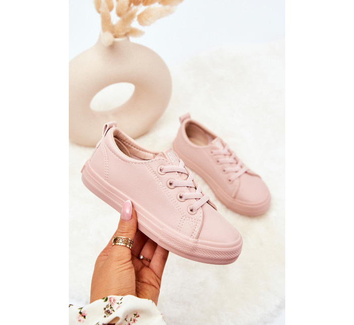 Leather Sneakers BIG STAR JJ374022 Nude