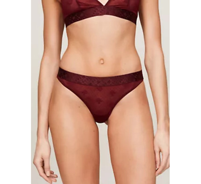 Close to Body Dámské kalhotky THONG UW0UW04963VLP - Tommy Hilfiger