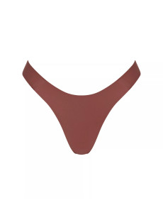 Dámská tanga ZERO Feel 2.0 Tiny tanga - UNKNOWN - tm. hnědé 7505 - SLOGGI